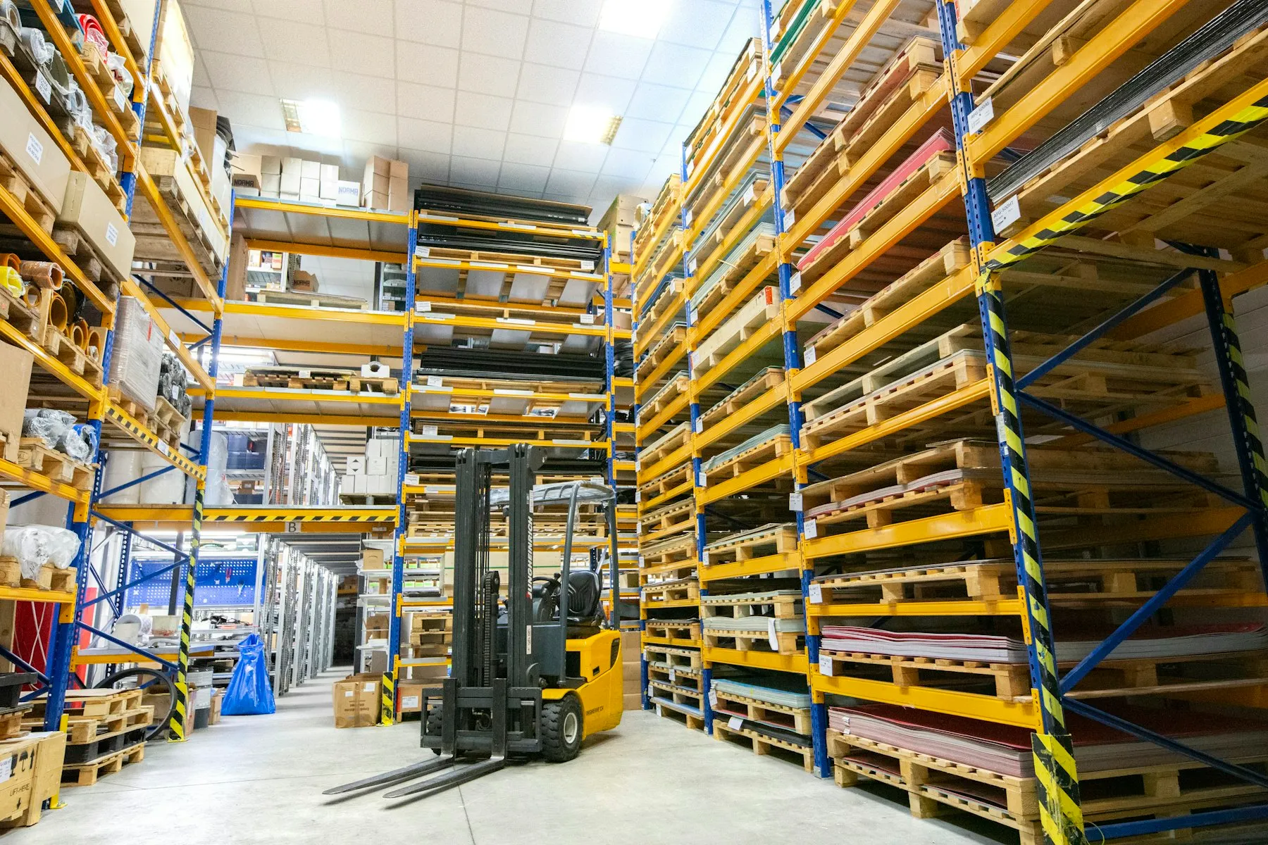Forklift and machine operators