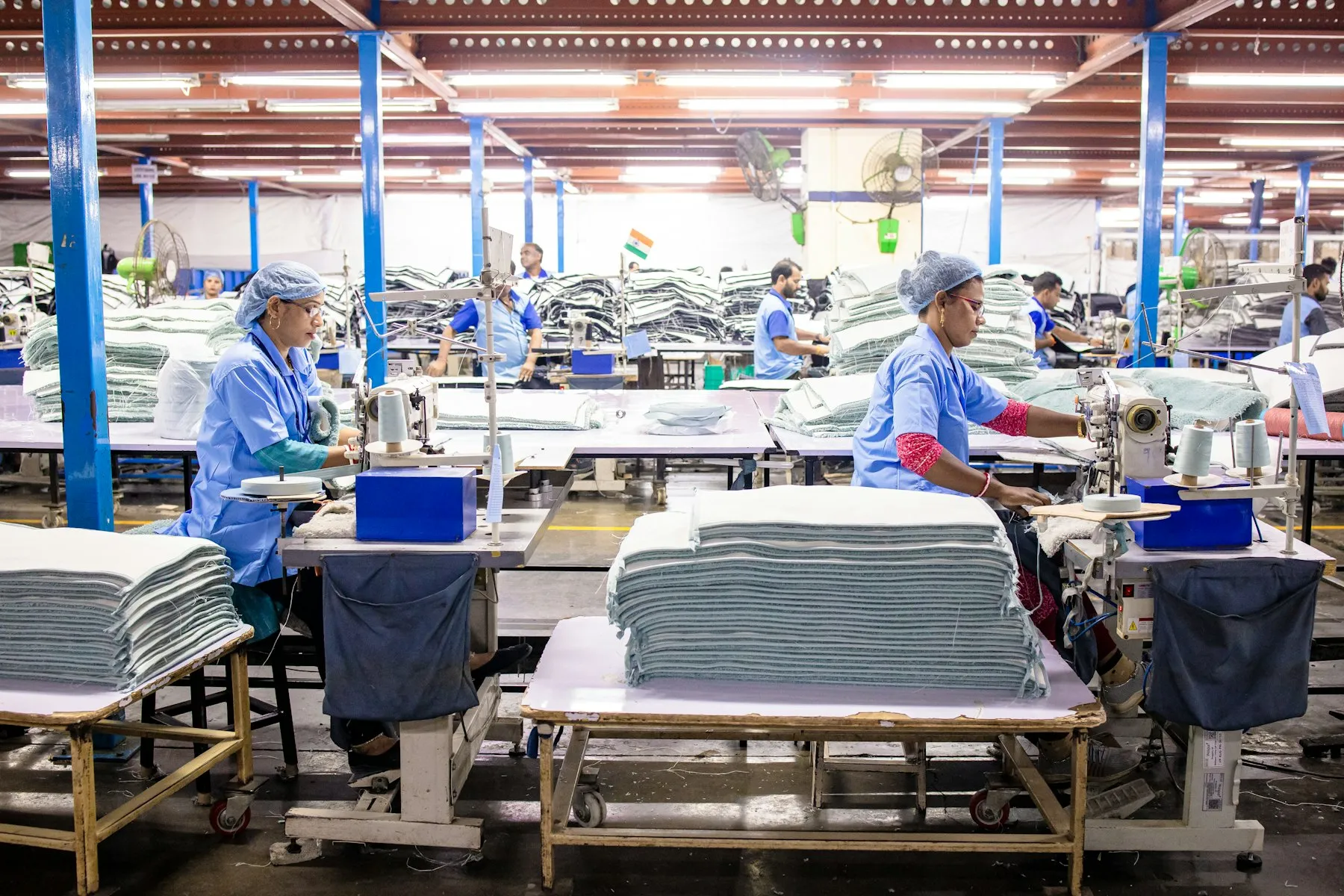 Manufacturing and assembly line staff